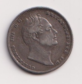1834 sixpence