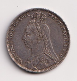 1889 shilling