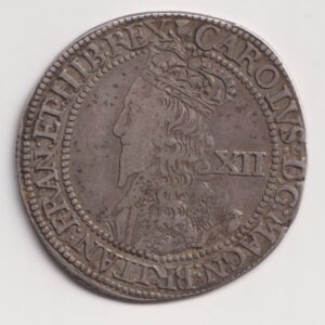 Charles I of Scotland Silver Twelve Shillings – Falconer’s Issue (1637–1642), Edinburgh Mint