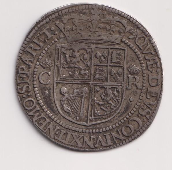 Charles I of Scotland Silver Twelve Shillings – Falconer’s Issue (1637–1642), Edinburgh Mint - Image 2
