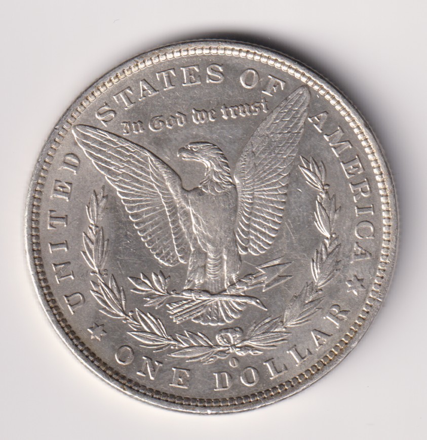 1880 O USA silver Morgan dollar - Image 2