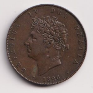 1826 halfpenny